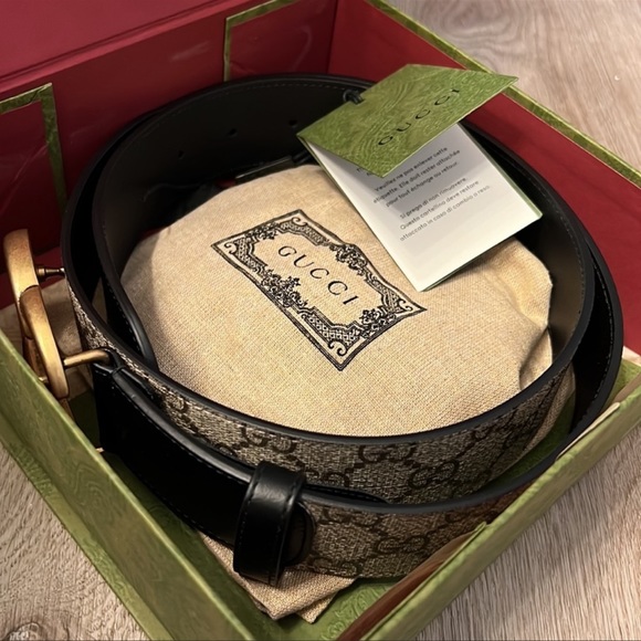 Gucci Belt with Double G Buckle - Picture 5 of 12